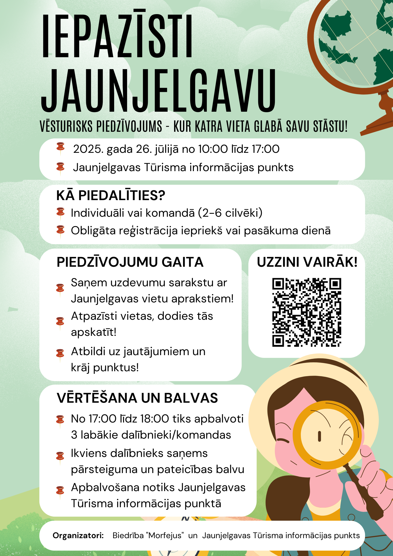 Iepazīsti Jaunjelgavu - Orientēšanās pasākums 